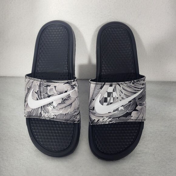 Nike Benassi JDI Slide Floral Print Women's 618919-038 Size 10 - Picture 1 of 8